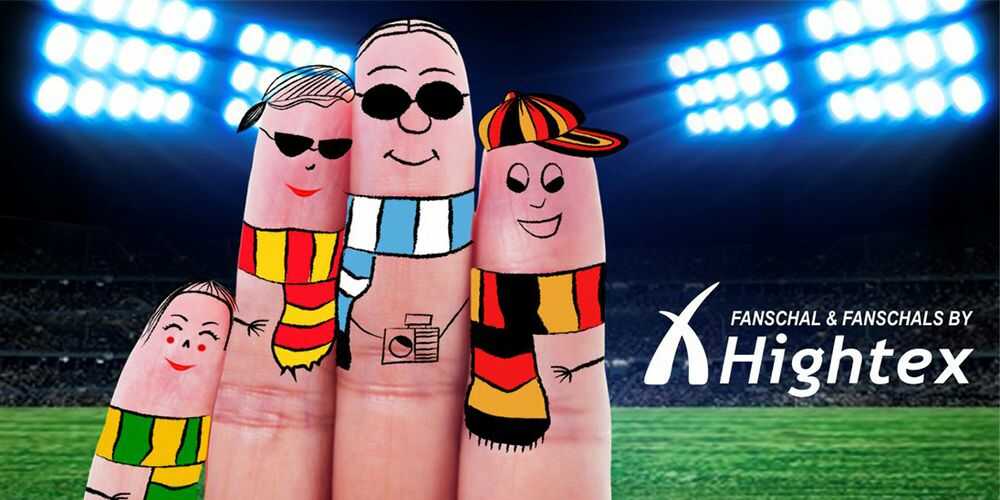 Fanschal kaufen vom Fanschal Hersteller -  Fanschalstrickerei